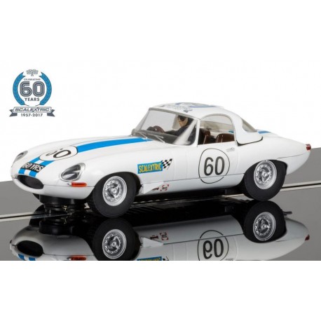 Scalextric C3826A Collection 60e anniversaire no. 6-1960, Jaguar E-Type edition limitée