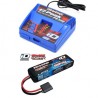 TRAXXAS CHARGEUR RAPIDE 80W 2970G + 1X LIPO 7.4V 5800MAH 2992G