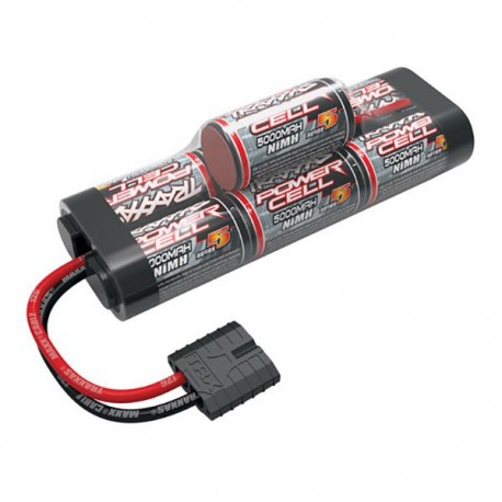 TRAXXAS ACCU 8.4V POWER CELL 5000MAH NIMH HUMP ID 2961X