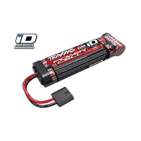 TRAXXAS ACCU 8.4V POWER CELL 5 3300MAH NIMH STRAIGHT ID 2940X