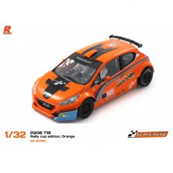 Scaleauto Peugeot 208 T16 Coupe Rally Edition Orange SC-6178C