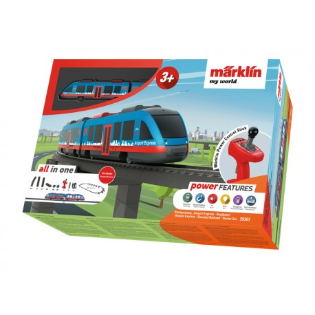 marklin 29307 my world - Coffret de départ "Airport Express - chemin de fer aérien"