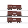 Marklin 46873 Coffret de trois wagons à capots télescopiques