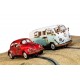 Scalextric 3966A Legends Rusty Rides Volkswagen Beetle & T1B Camper Van - Limited Edition