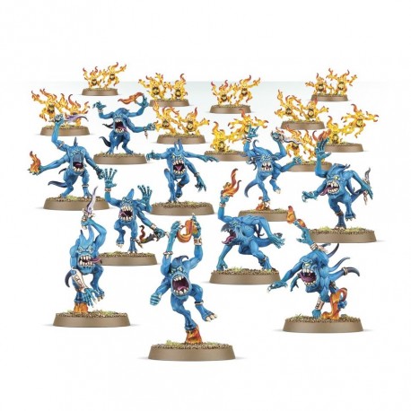 Warhammer Age of Sigmar : Chaos - Deamons of Tzeentch Blue Horrors & Brimstone Horrors 97-30