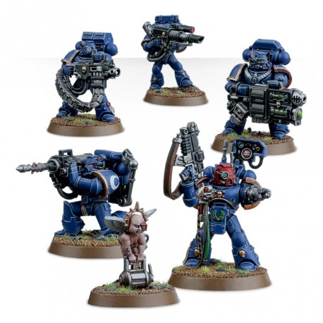 Warhammer 40K Adeptus Astartes Space Marine - Devastator Squad 48-15