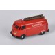 VW Combi Split Samba + Caravane RC Carson.