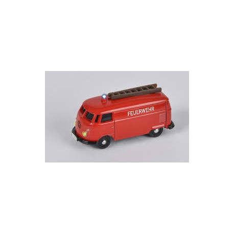 VW Combi Split Samba + Caravane RC Carson.