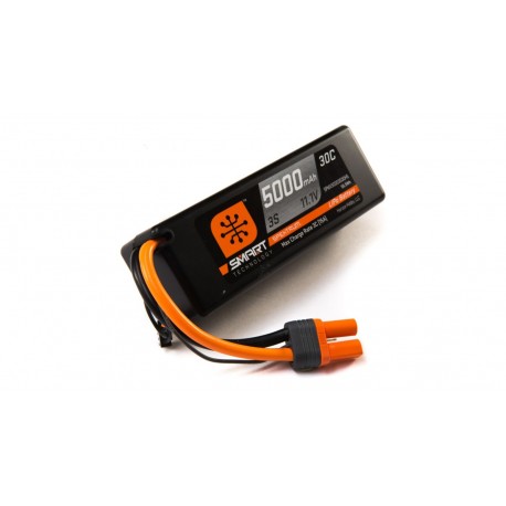 SPEKTRUM ACCU 5000MAH 3S 11.1V SMART LIPO 30C HARDCASE IC5 - SPMX50003S30H5