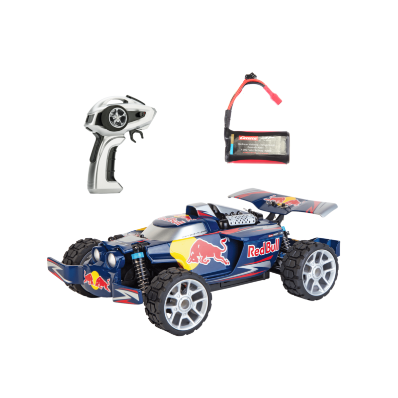 Carrera RC Red Bull RC2 – Voiture de course télécommandée avec batt