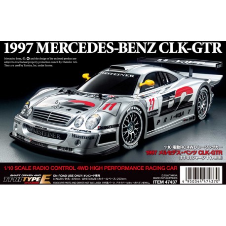 Tamiya Mercedes-Benz CLK-GTR TT01E 47437