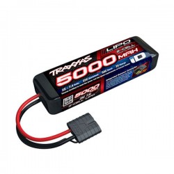 Batterie traxxas li-po 5000mah 7,4v 2s courte TRX2842X