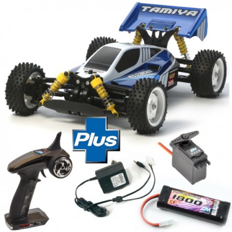 Tamiya NEO SCORCHER 1/10E TT02B COMPLET (ACCU RADIO CHARGEUR) TAMIYA - 58568L