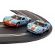 Scalextric C4041A Ford GT40 1969 Gulf Twin Pack C4041A