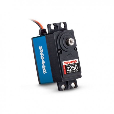 Traxxas SERVO HIGH TORQUE 9KG DIGITAL CORELESS 2250 ETANCHE - PIGNONS METAL