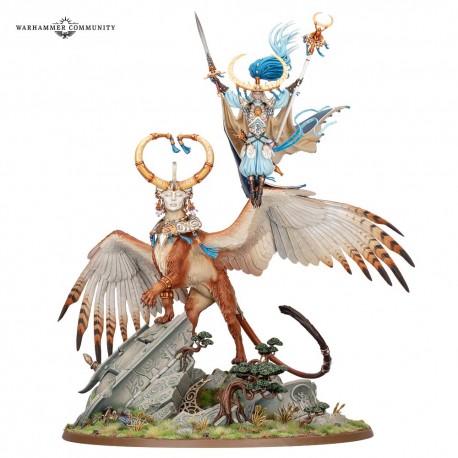 Warhammer Age of Sigmar Archmage Teclis et Celennar, Spirit of Hysh