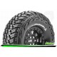 Louise RC - CR-GRIFFIN - Set de pneus Crawler 1-10 - Monter - Super Soft - Jantes 1.9 Noir - Hexagone 12mm - L-T3230VB