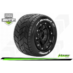 Louise RC - MFT - MT-ROCKET - Monter - Sport - Jantes 2.8 Bead-Lock Noir - 1/2-Offset - Hexagone 17mm - L-T3328SB