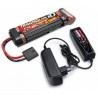 TRAXXAS BATTERY/CHARGER COMPLETER PACK 2969 CHARGER AND 2923X FLAT BATTERY