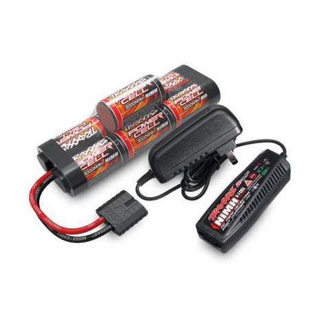 TRAXXAS BATTERY/CHARGER COMPLETER PACK 2969 CHARGER/2926X HUMP BATTERY