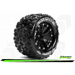 Louise RC - MT-SPIDER - Monter - Sport - Jantes 2.8 Noir - 0-Offset - Hexagone 12mm - L-T3203SB