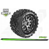 Louise RC - MFT - MT-UPHILL - Monter - Sport - Jantes 2.8 Bead-Lock Chrome-Noir - 0-Offset - Hexagone 12mm - L-T3309SBC