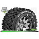 Louise RC - MFT - ST-UPHILL - Monter - Sport - Jantes 2.8 Bead-Lock Chrome-Noir - 0-Offset - Hexagone 12mm - L-T3313SBC