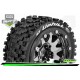 Louise RC - MFT - ST-UPHILL- Monter - Sport - Jantes 2.8 Bead-Lock Chrome-Noir - 1/2-Offset - Hexagone 12mm - L-T3313SBCH