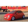 TAMIYA RTR "FIAT 500" PROFI RC-CAR EN ROUGE, ÉCHELLE 1:10 (35 CM) M03M 57787