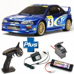 Tamiya Promo Pack Subaru Impreza Monte-Carlo 99, RTR - 1/10