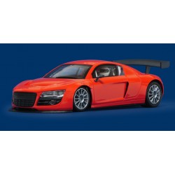 NSR Slotcars Audi R8 Test Car RED