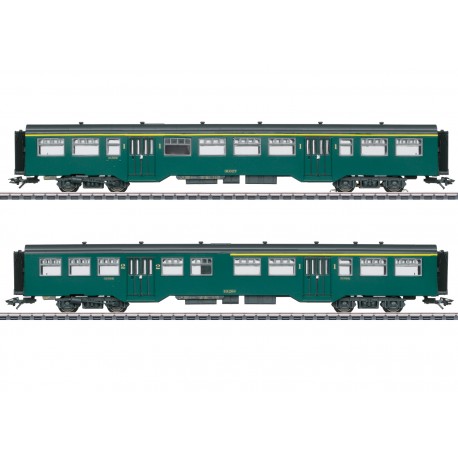 Märklin 43547 Coffret de voitures voyageurs M2 SNCB