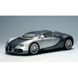 AUTOart Slot Car 1/24 Bugatti Veyron EB 16.4 AWD Lights 14152 Grey/silver