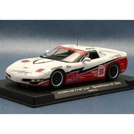 Fly 88075 a-544 Slot Car Corvette C5 Speedvision Gt 2000