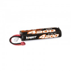 KONECT LIPO 4200MAH 7.4V 40C 2S1P 31WH (STICK PACK DEAN)