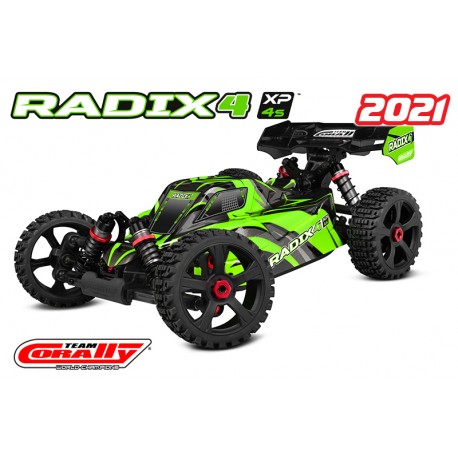 CORALLY RADIX4 MODÈLE 2021 XP 4S BRUSHLESS RTR - CORALLY - C-00186