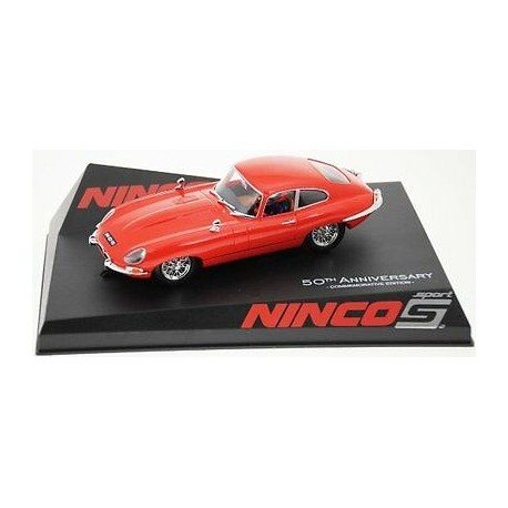 NINCO Jaguar E-Type Coupe Road Car Red - 50579