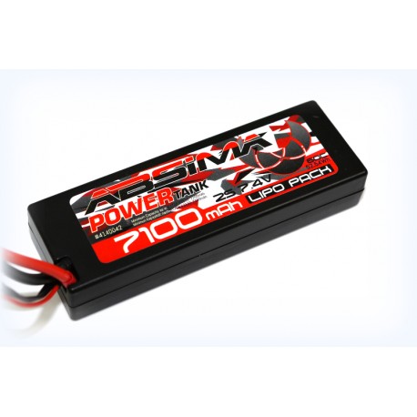 Absima Power Tank Batterie 7100Mah 2S 7,4V 60C