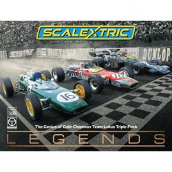 Scalextric C4184A The Genius of Colin Chapman - Lotus F1 Triple Pack