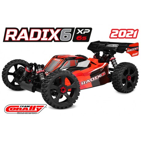 TEAM CORALLY RADIX 6 XP 6S BUGGY 1/8 BRUSHLESS RTR - C-00185