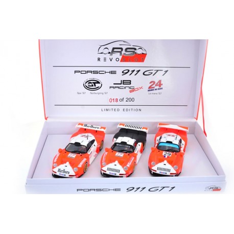 REVOSLOT Porsche 911 GT1 Marlboro Triple Pack – RS0092