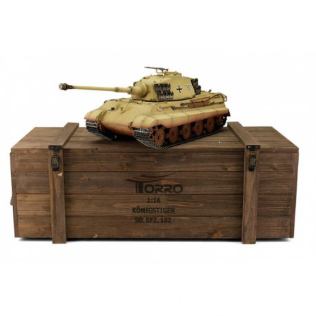 Torro Tigre Royal 1/16e Bille BB Camo Désert + Valise