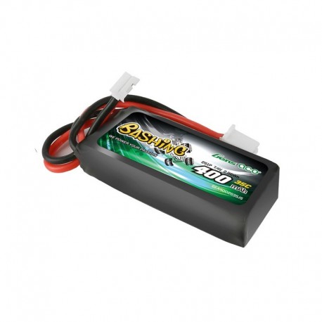 Gens ace 400mAh 7.4V 2S1P 35C Lipo Battery Pack with JST-PHR Plug-Bashing Series