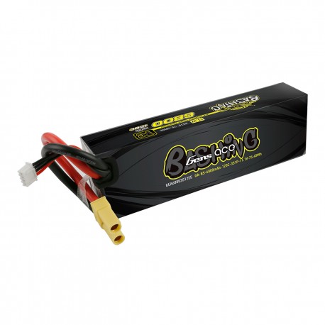 Gens ace 6800mAh 11.1V 120C 3S1P Lipo Battery Pack with EC5-Bashing Series