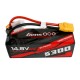 Gens ace 5300mAh 14.8V 60C 4S1P HardCase 12 car Lipo Battery pack with XT90