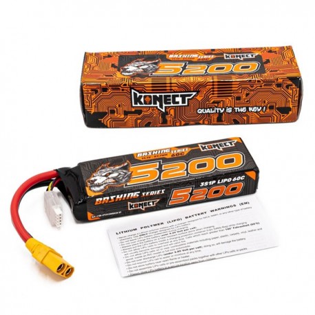 KONECT ACCU LIPO 3S 11.1V 5200MAH 60C XT90 BASH