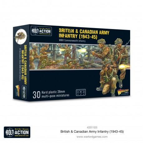 Warlord Games Infanterie de l'armée britannique et canadienne (1943-45)