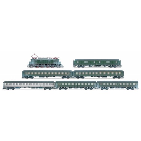 Marklin 26804 Coffret Loco BR117+6 voitures DB