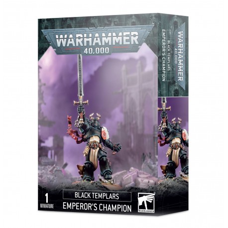 Warhammer 40k Le Champion de l'Empereur Black Templars