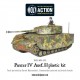 Warlord Games Panzer IV Ausf. Char moyen F1/G/H